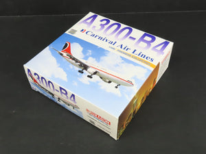 1:400 Scale Dragon Wings 55276 Die-Cast Carnival Airbus A300-B4 Airliner N222KW