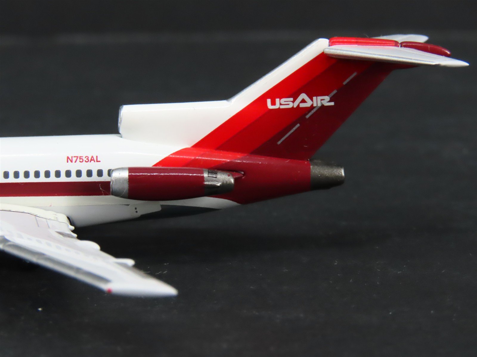 1:400 Scale AeroClassics Die-Cast USAir Boeing B727-22C Airliner N753AL