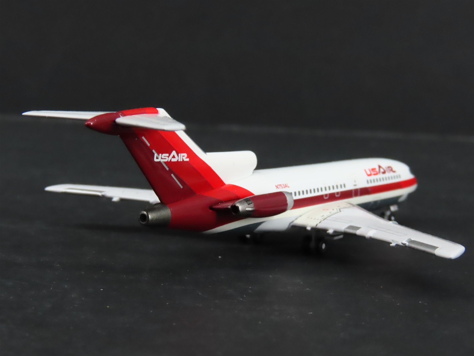 1:400 Scale AeroClassics Die-Cast USAir Boeing B727-22C Airliner N753AL