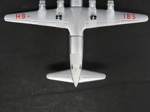 1:400 Scale AeroClassics Die-Cast Balair Douglas DC-6C Airliner HB-IBS