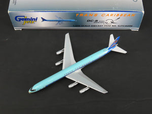 1:400 Gemini Jets GJTCA096 Die-Cast Trans Caribbean DC-8-61 Airliner N8786R