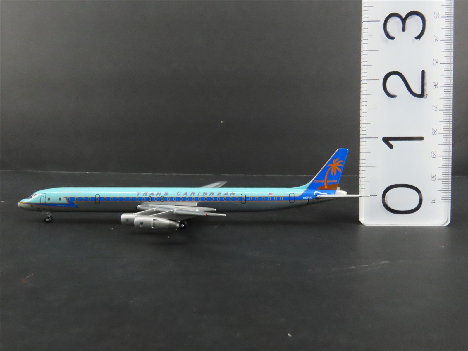 1:400 Gemini Jets GJTCA096 Die-Cast Trans Caribbean DC-8-61 Airliner N8786R