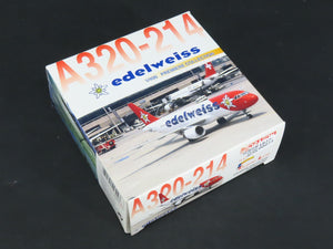 1:400 Dragon Wings Tucano 55302 Die-Cast Edelweiss A320-214 Airliner HB-IHY