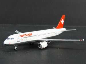 1:400 Scale AeroClassics Baby-Bus Die-Cast Swissair Airbus A-320 Airliner HB-IJA