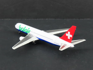 1:400 Scale Dragon Wings 55403-03 Die-Cast Balair Boeing 767-300 Aircraft HB-IHW