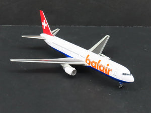 1:400 Scale Dragon Wings 55403-03 Die-Cast Balair Boeing 767-300 Aircraft HB-IHW