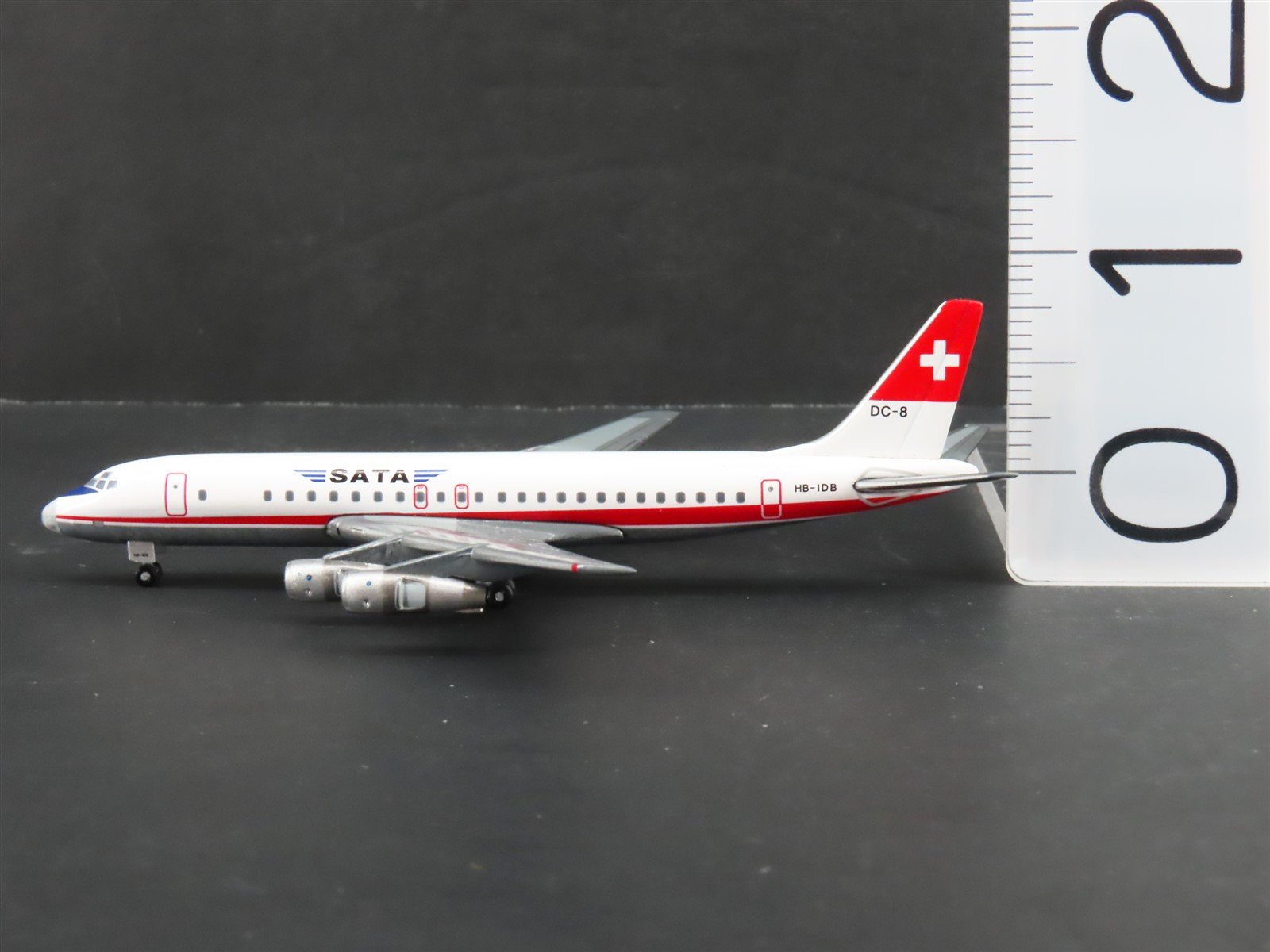 1:400 Phoenix Model Die-Cast SATA McDonnell Douglas DC-8-50 Aircraft HB-IDB