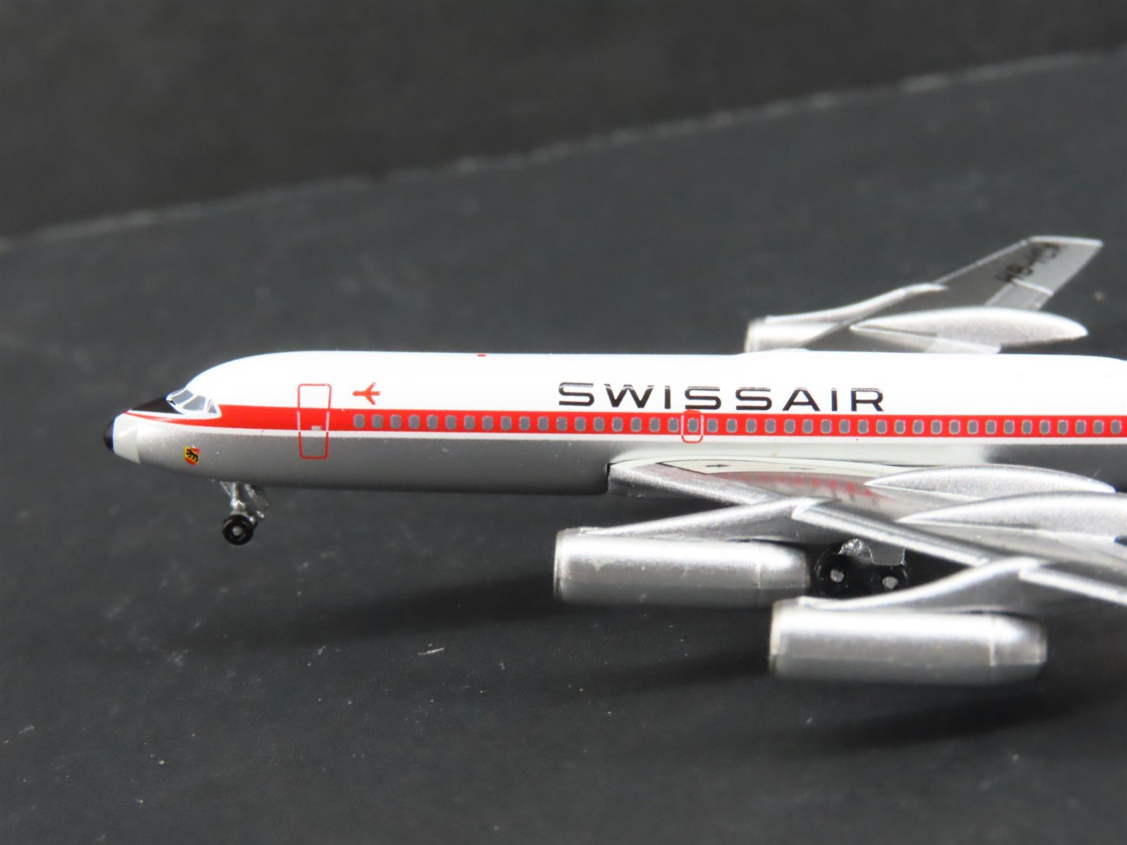 1:500 Scale Herpa 524599 Die-Cast Swissair Convair CV-990 Aircraft HB-ICA