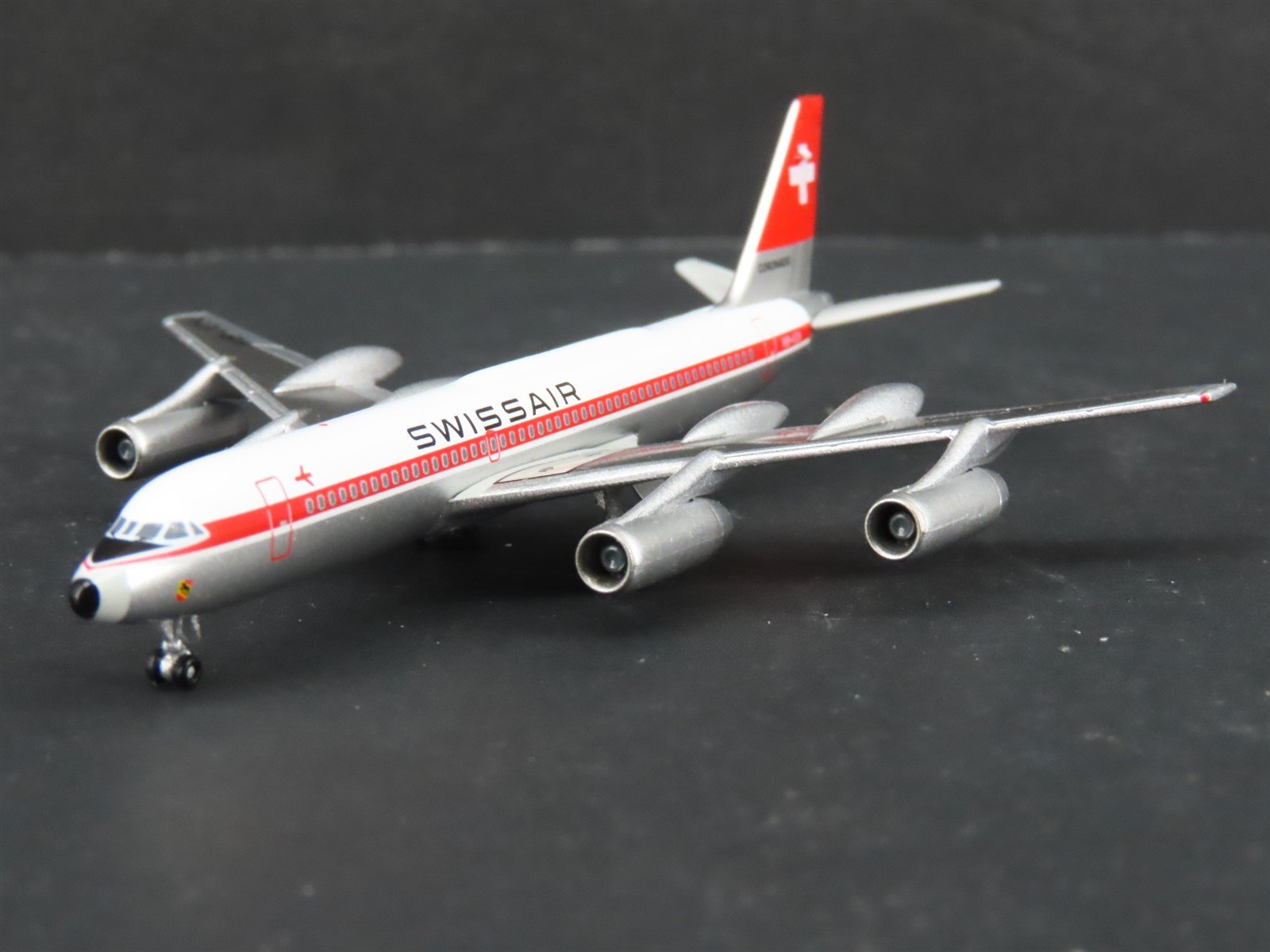 1:500 Scale Herpa 524599 Die-Cast Swissair Convair CV-990 Aircraft HB-ICA