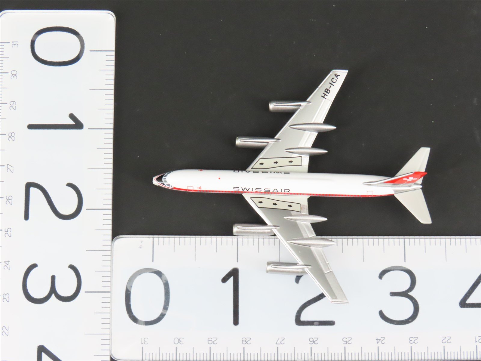 1:500 Scale Herpa 524599 Die-Cast Swissair Convair CV-990 Aircraft HB-ICA