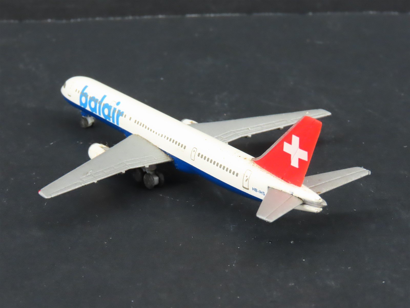 1:500 Scale Herpa 503822 Die-Cast Balair Boeing 757-200 Aircraft HB-IHS