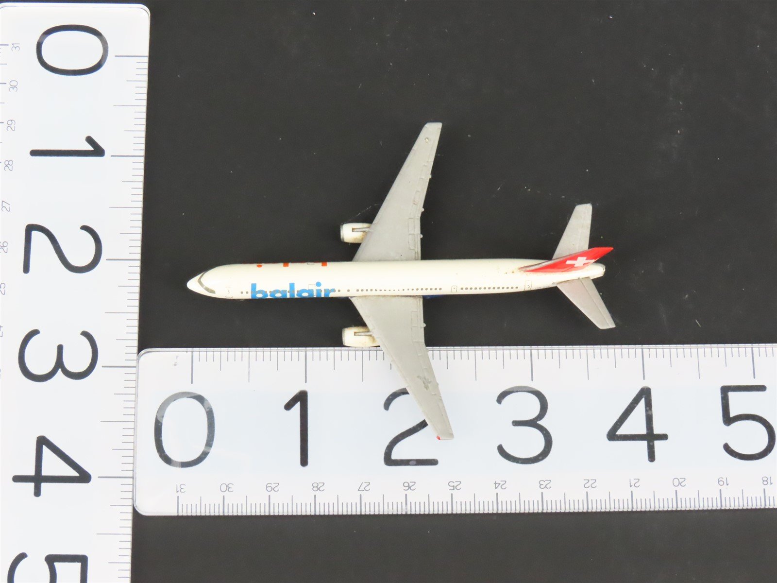 1:500 Scale Herpa 503822 Die-Cast Balair Boeing 757-200 Aircraft HB-IHS