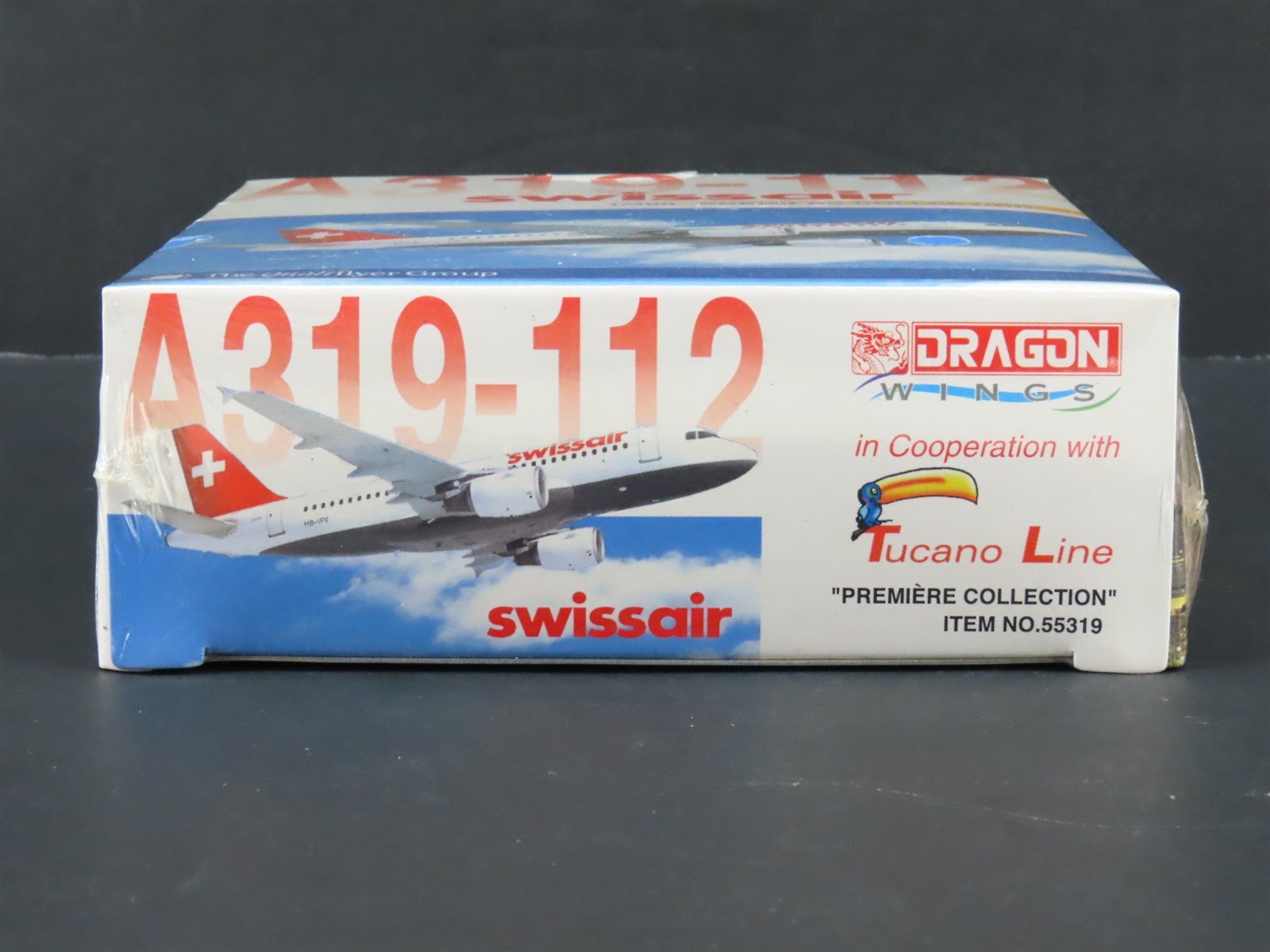 1:400 Dragon Wings 55319 Die-Cast Swissair Airbus A319-112 Aircraft - Sealed