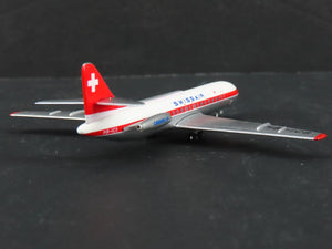 1:400 Scale AeroClassics Die-Cast Swissair Caravelle SE-210 Aircraft HB-ICS