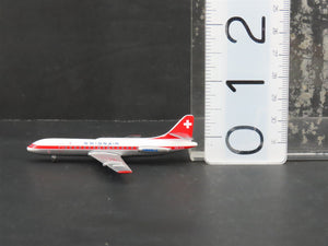 1:400 Scale AeroClassics Die-Cast Swissair Caravelle SE-210 Aircraft HB-ICS