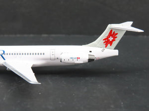 1:400 Dragon Wings Die-Cast Crossair McDonnell Douglas MD-83 Aircraft HB-IUH