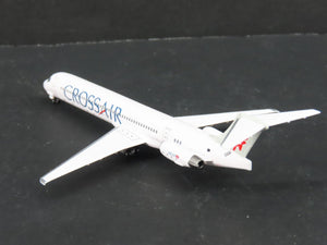 1:400 Dragon Wings Die-Cast Crossair McDonnell Douglas MD-83 Aircraft HB-IUH