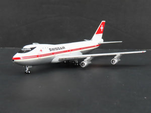 1:500 Scale StarJets SJSWR153 Die-Cast Swissair Boeing 747-200 Aircraft HB-IGA