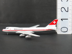1:500 Scale StarJets SJSWR153 Die-Cast Swissair Boeing 747-200 Aircraft HB-IGA