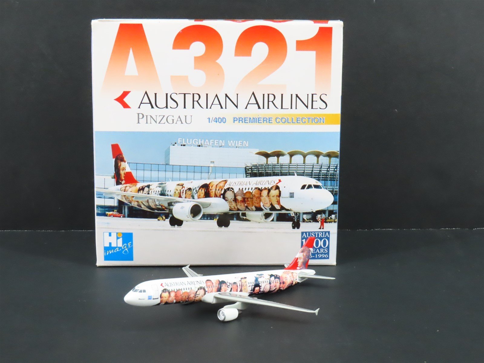 1:400 Scale Dragon Wings 55055 Die-Cast Austrian Airlines Airbus A321