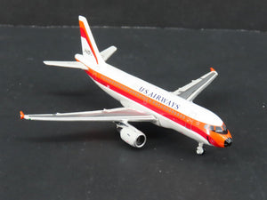 1:400 Scale GeminiJets GJPSA680 Die-Cast US Airways Airbus A319 Aircraft N742PS