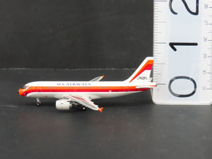 1:400 Scale GeminiJets GJPSA680 Die-Cast US Airways Airbus A319 Aircraft N742PS