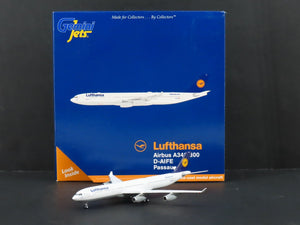 1:400 GeminiJets GJDLH1226 Die-Cast Lufthansa Airbus A340-300 Aircraft D-AIFE