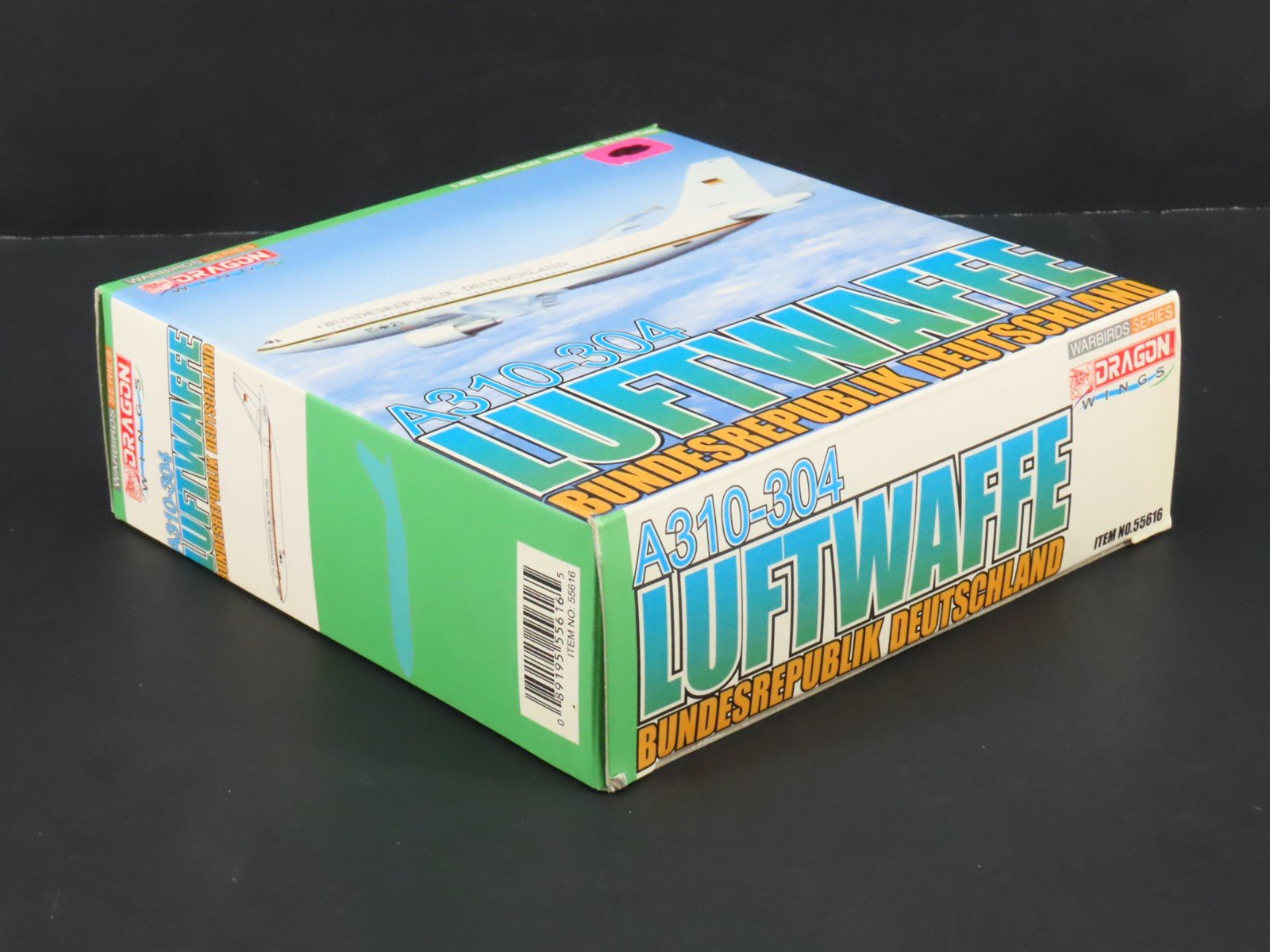1:400 Dragon Wings 55616 Die-Cast Luftwaffe Airbus A310-304 Aircraft w/ Stand