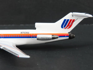 1:400 Scale AeroClassics Die-Cast United Boeing 727-200 Aircraft N7636U