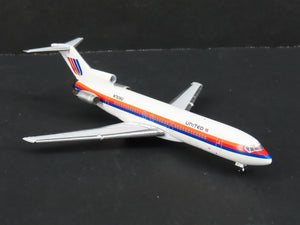 1:400 Scale AeroClassics Die-Cast United Boeing 727-200 Aircraft N7636U