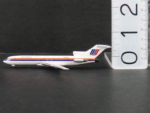 1:400 Scale AeroClassics Die-Cast United Boeing 727-200 Aircraft N7636U