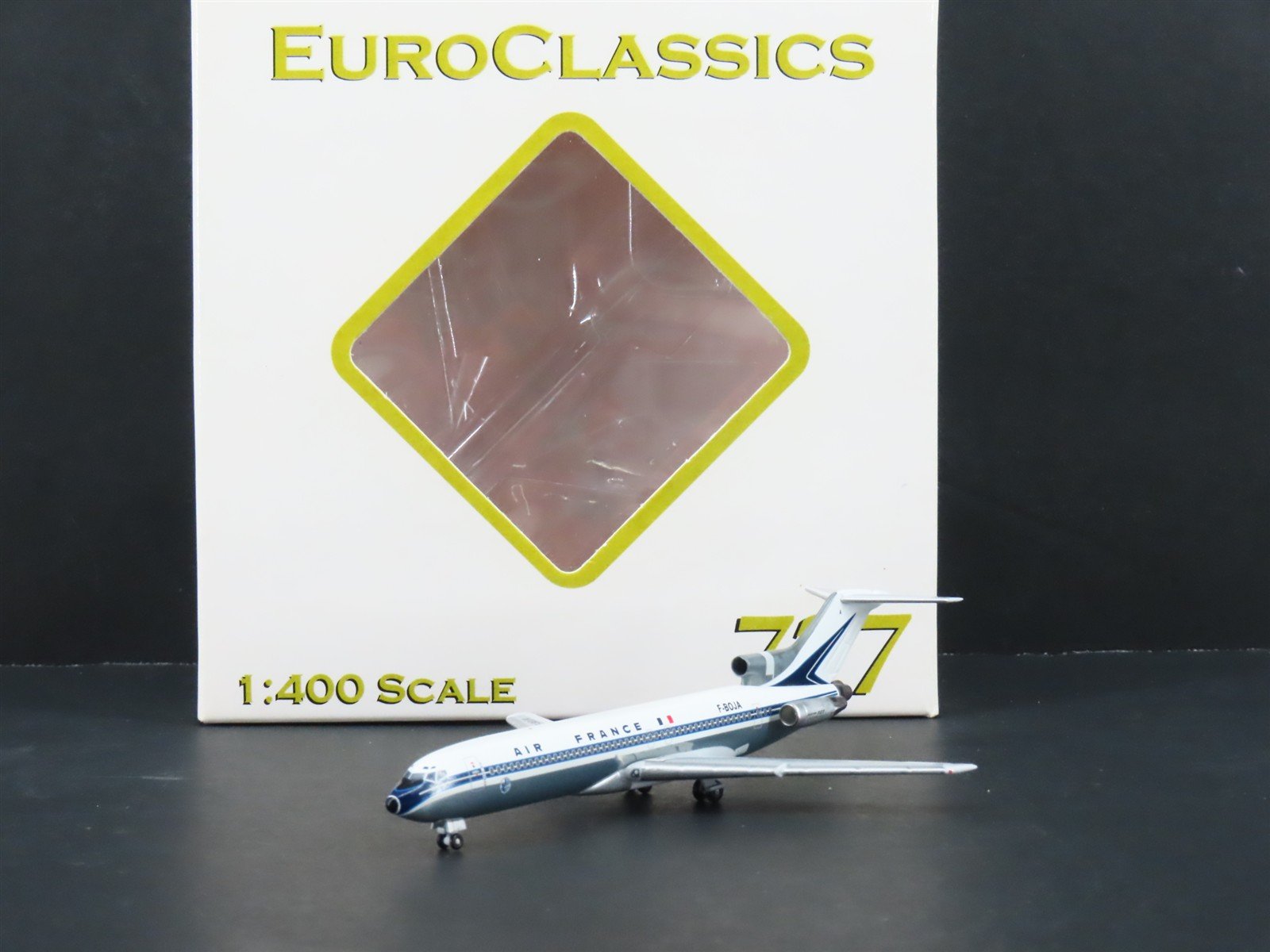 1:400 Scale EuroClassics Die-Cast Air France Boeing 727 Aircraft F-BOJA