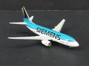 1:400 Scale Herpa 560382 Die-Cast Siemens Boeing 737-700 Aircraft D-AGEU
