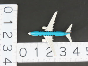 1:400 Scale Herpa 560382 Die-Cast Siemens Boeing 737-700 Aircraft D-AGEU