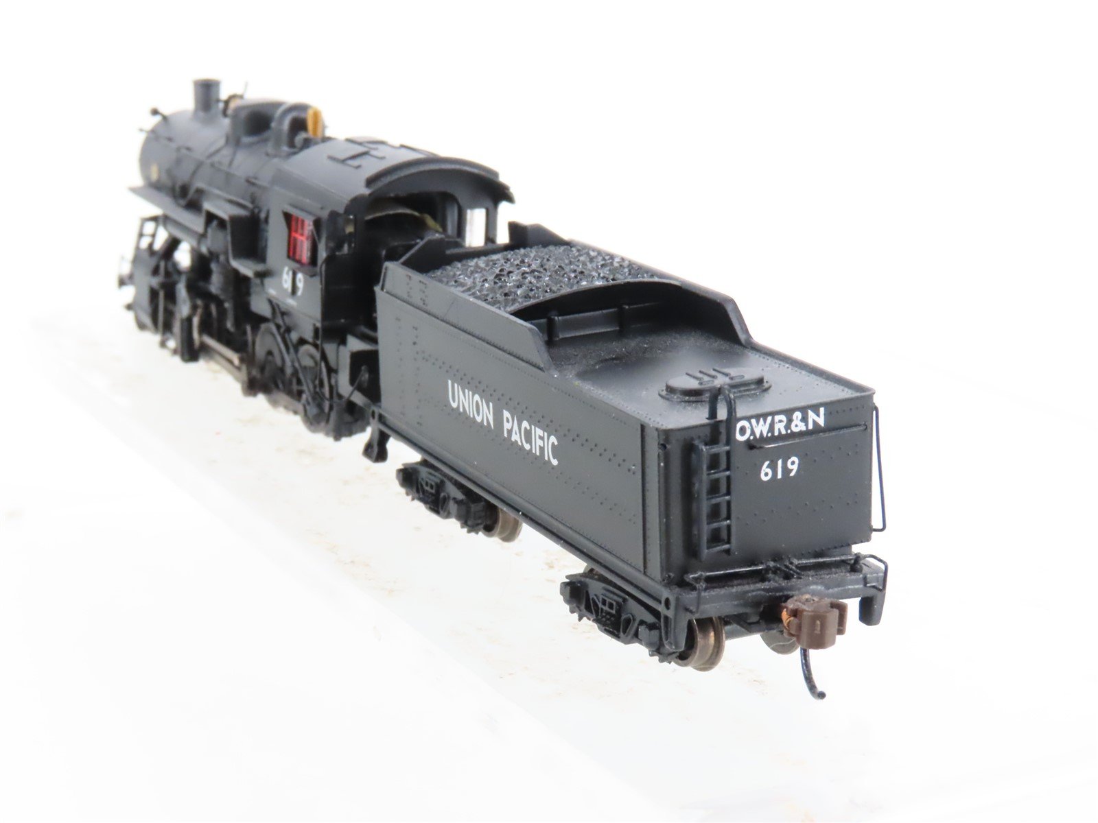 N Scale Bachmann 51352 UP Union Pacific 2-8-0 Steam Locomotive #619 wDCC & Sound