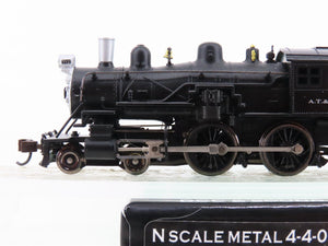N Scale Model Power 876341 ATSF Santa Fe 4-4-0 Steam Loco #212 w/ DCC & Sound
