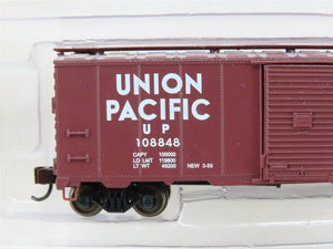N Scale Bachmann 17053 UP Union Pacific AAR 40' Steel Boxcar #108848