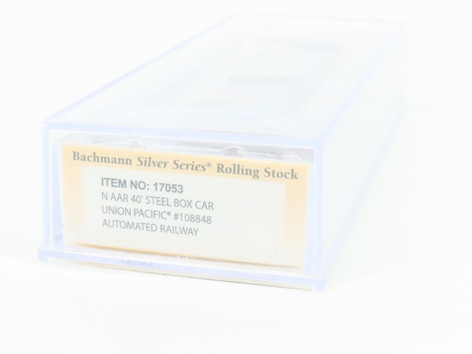 N Scale Bachmann 17053 UP Union Pacific AAR 40' Steel Boxcar #108848