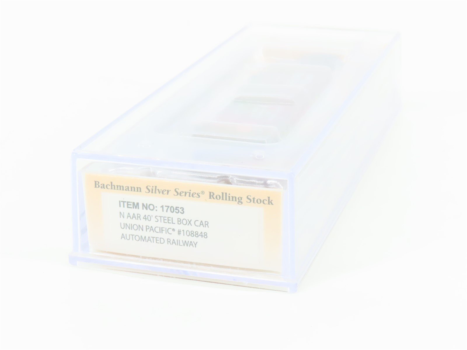 N Scale Bachmann 17053 UP Union Pacific AAR 40' Steel Boxcar #108848