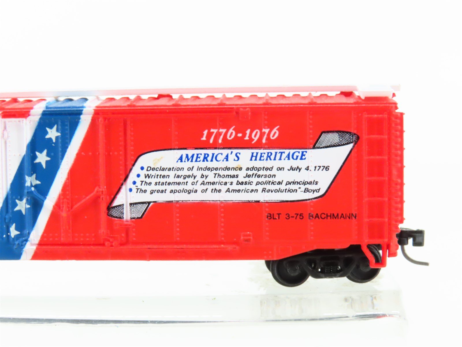 N Scale Bachmann 5201 Declaration of Independence Bicentennial 51' Boxcar