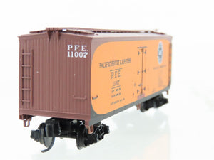 N Micro-Trains MTL 04900961 PFE Pacific Fruit Express 40' Wood Reefer #11007
