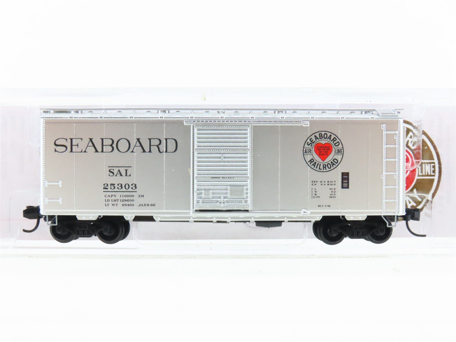 N Micro-Trains MTL 02000387 SAL Seaboard Air Line 40' Standard Boxcar #25303