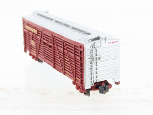N Scale Atlas Trainman 50004155 UP Union Pacific 40' Stock Car #48201D
