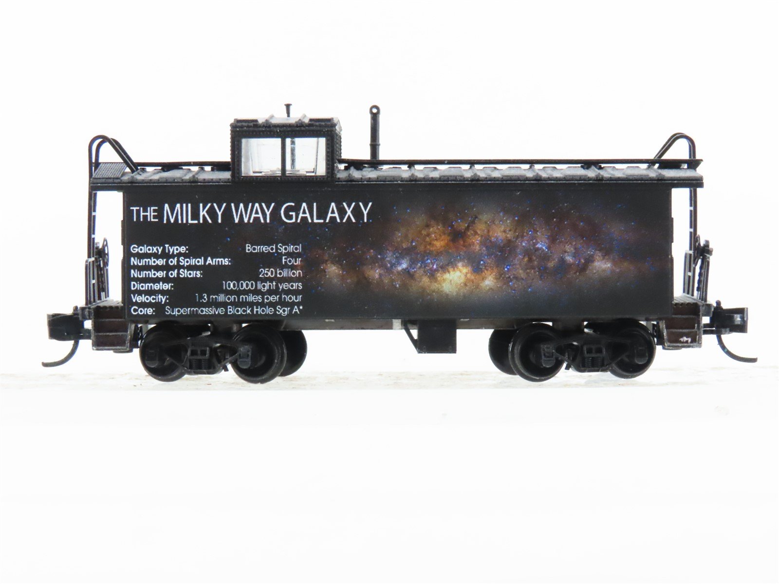 N Scale Micro-Trains MTL 10000810 Milky Way Galaxy 36' Rivet Side Caboose