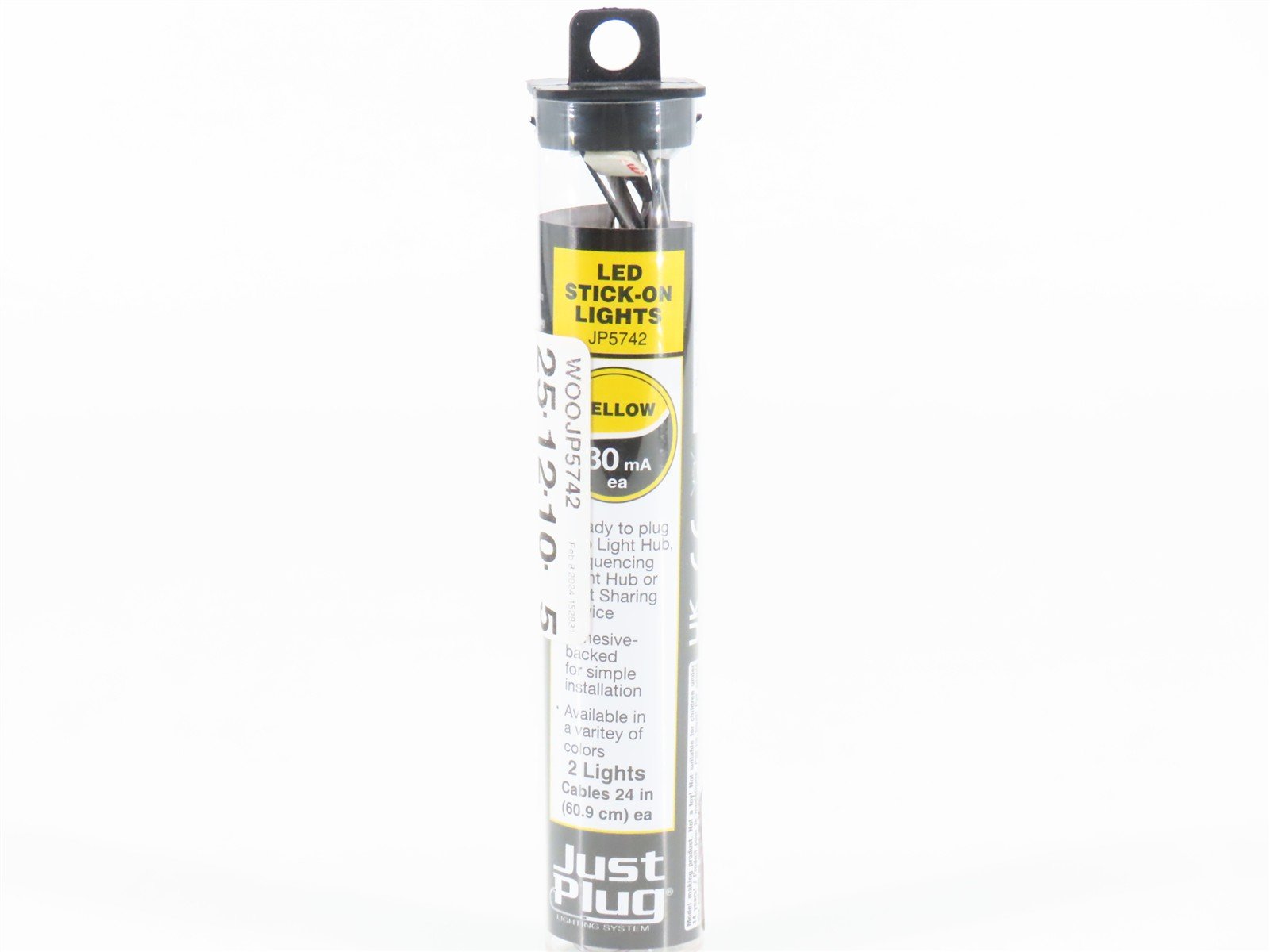 All Scales Woodland Scenics Just Plug JP5742 LED Stick-On Lights Yellow