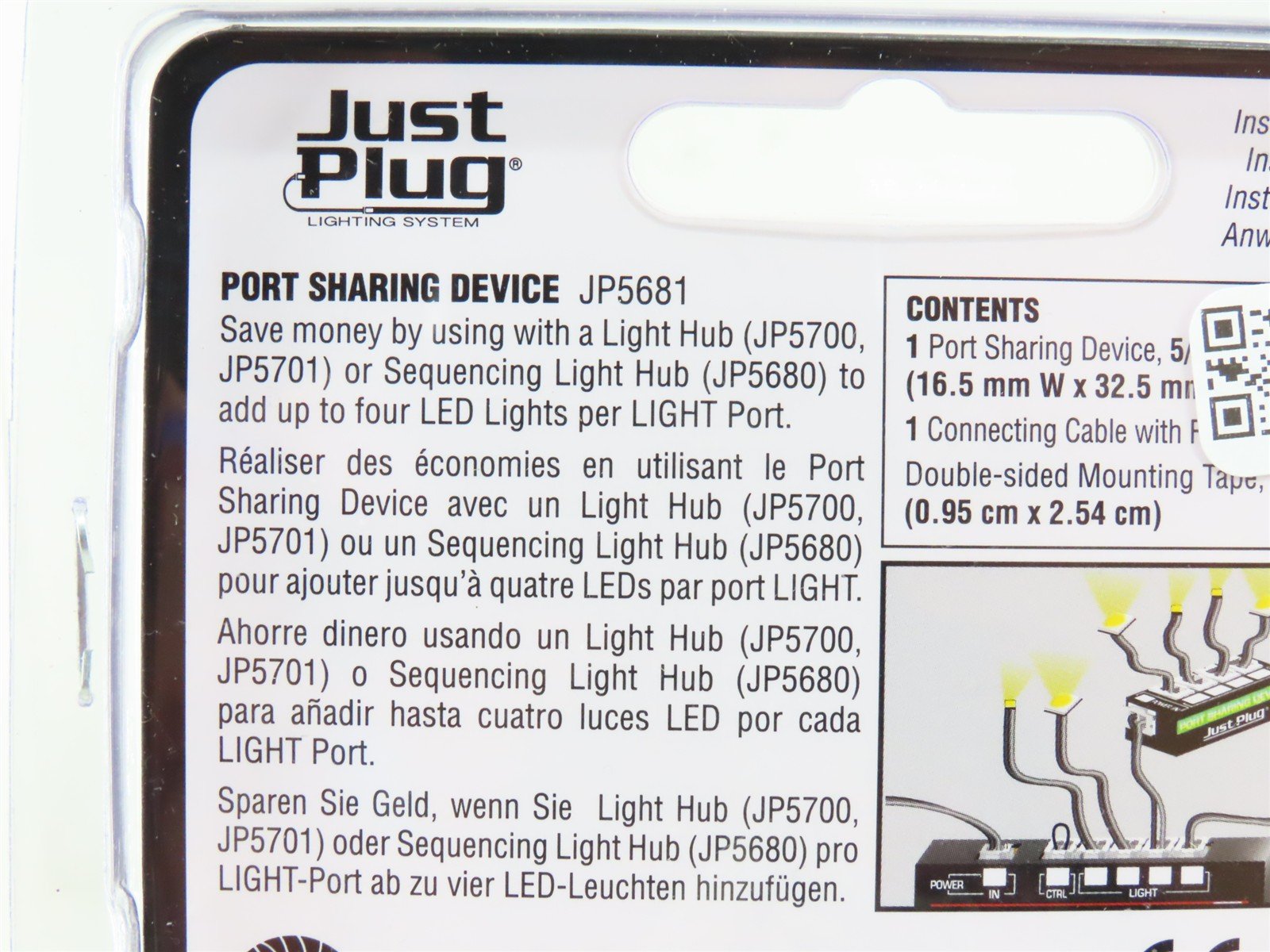 All Scales Woodland Scenics Just Plug JP5681 Port Sharing Device