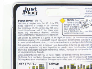 All Scales Woodland Scenics Just Plug JP5770 Power Supply