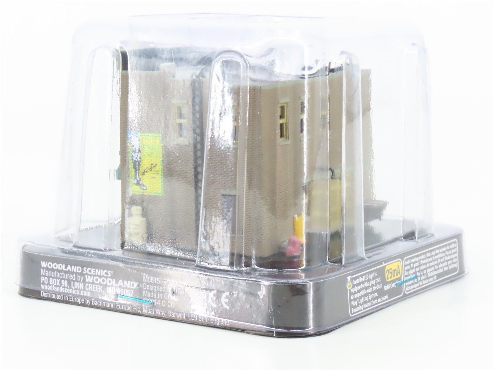 N Scale Woodland Scenics BR4925 Lubener's General Store w/ LED Light