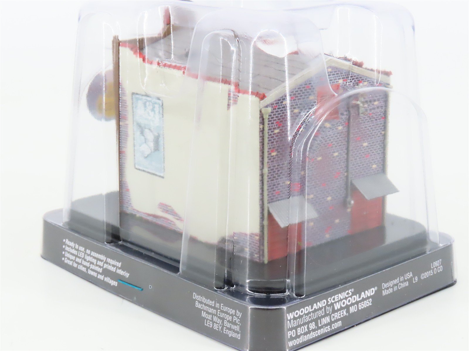 N Scale Woodland Scenics Landmark Structures BR4944 Theatre w/ LED Light