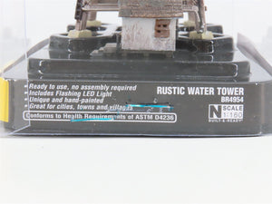 N Woodland Scenics Landmark Structures BR4954 Rustic Water Tower w/ LED Light
